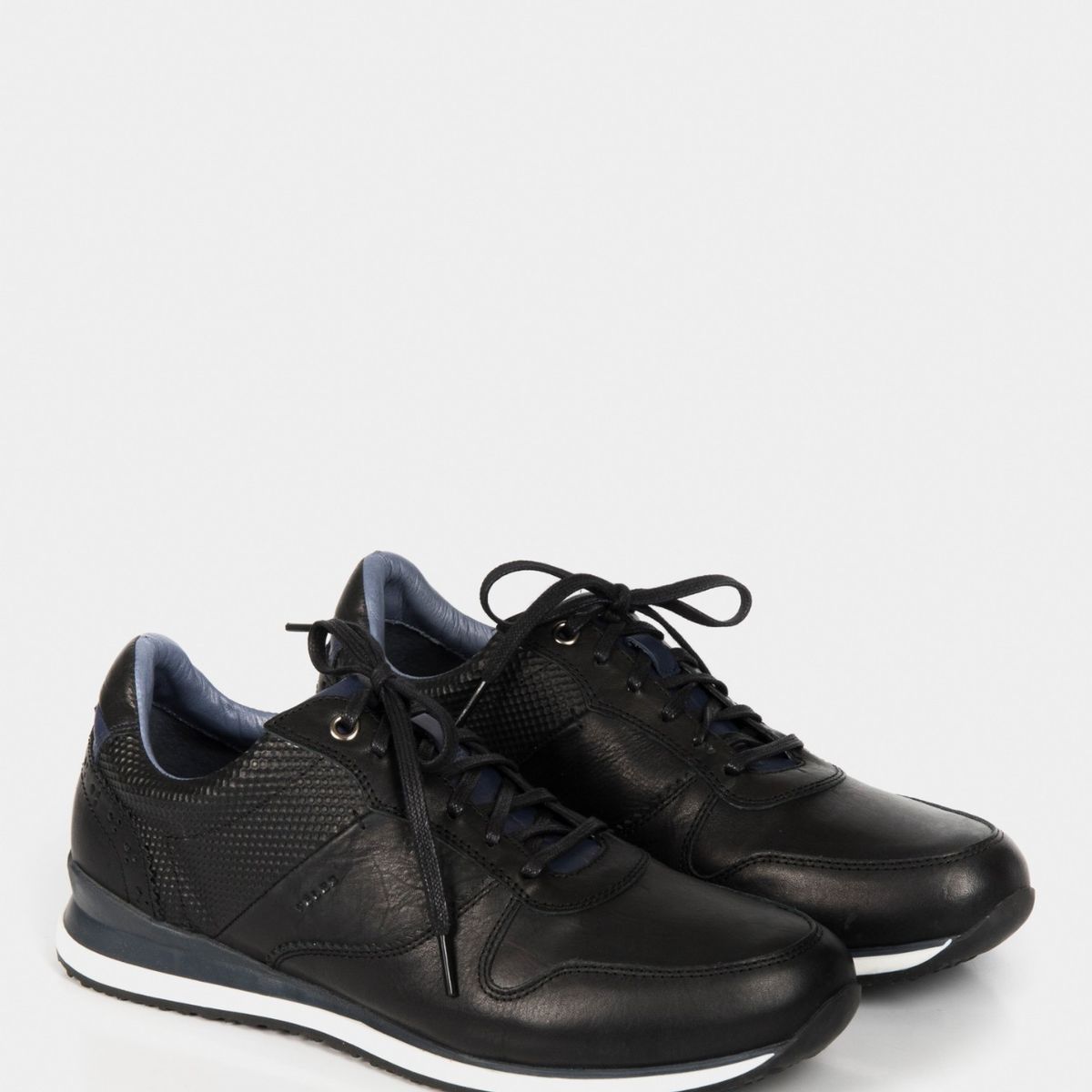 VELEZ - Vélez Tenis Casual Cooper De Cuero Vintage Negro