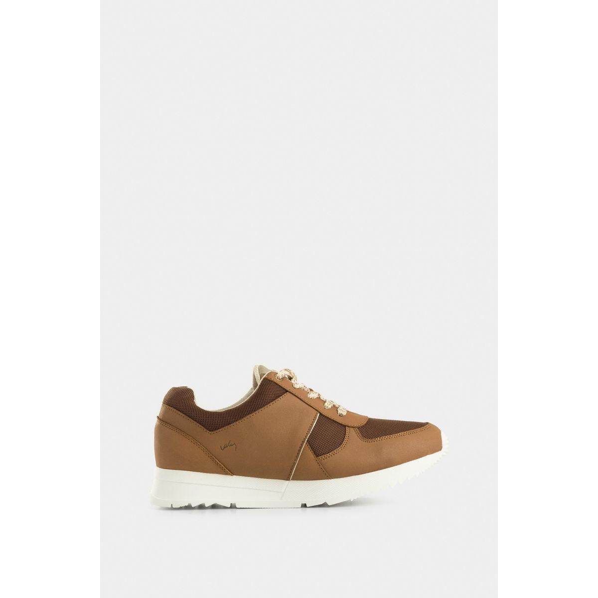 VELEZ - Vélez Tenis Deportivos Tropical De Cuero Mujer Suela De Color Miel