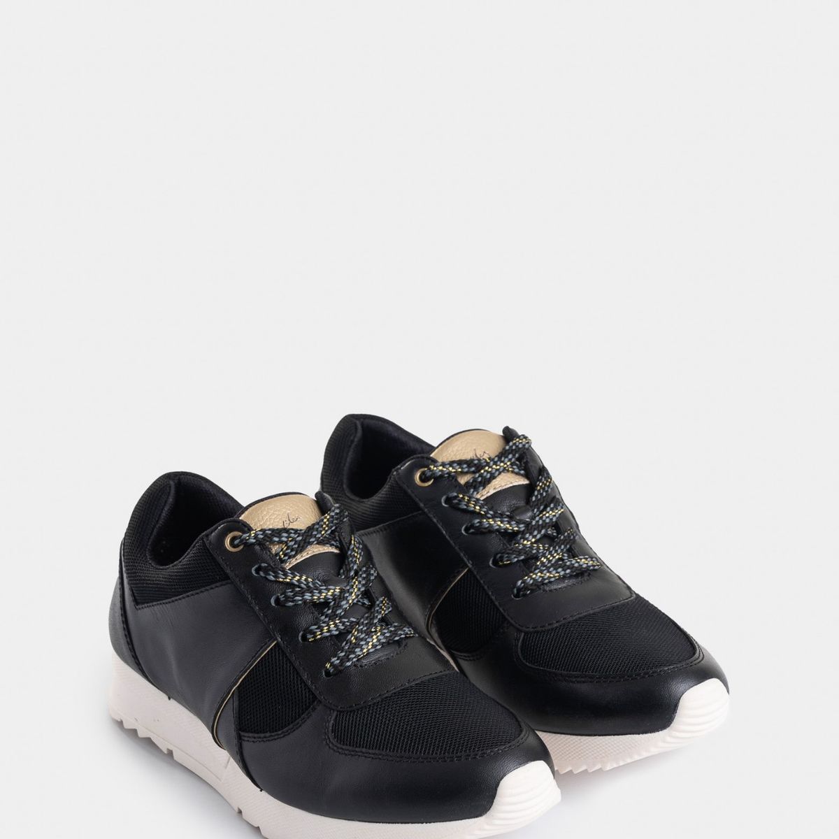 VELEZ - Vélez Tenis Deportivos Tropical De Cuero Mujer Suela De Color Negro