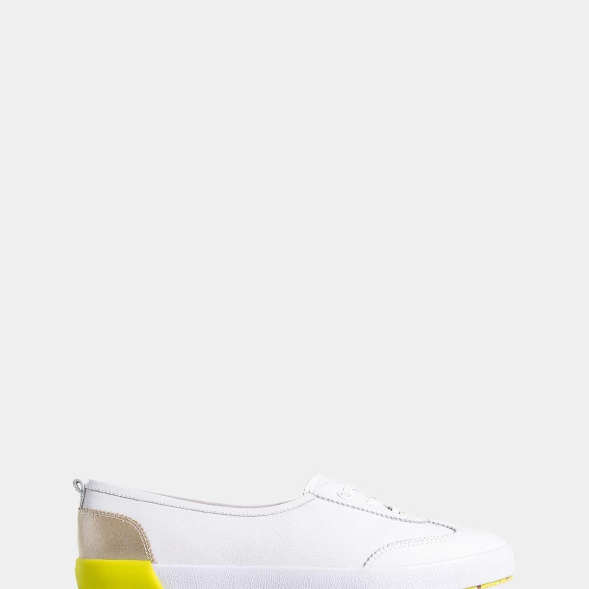 VELEZ - Vélez Tenis Atenas 3 De Cuero Liso Mujer Cordón Fibra Natural Blanco