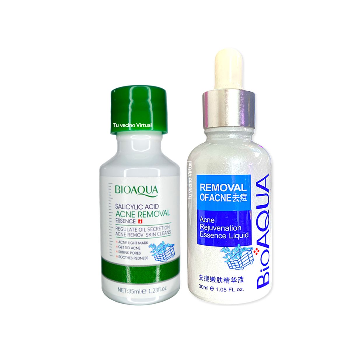 BIOAQUA - Serum salicílico + Suero AntiAcni Bioaqua