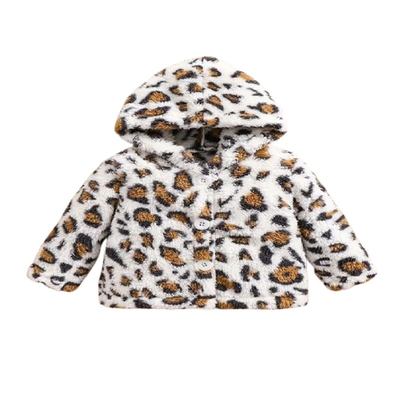 100 - Chaqueta Beige Con Estilo Leopardo