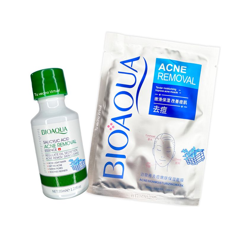 BIOAQUA - Serum Salicílico Bioaqua +Velo antiacne Bioaqua