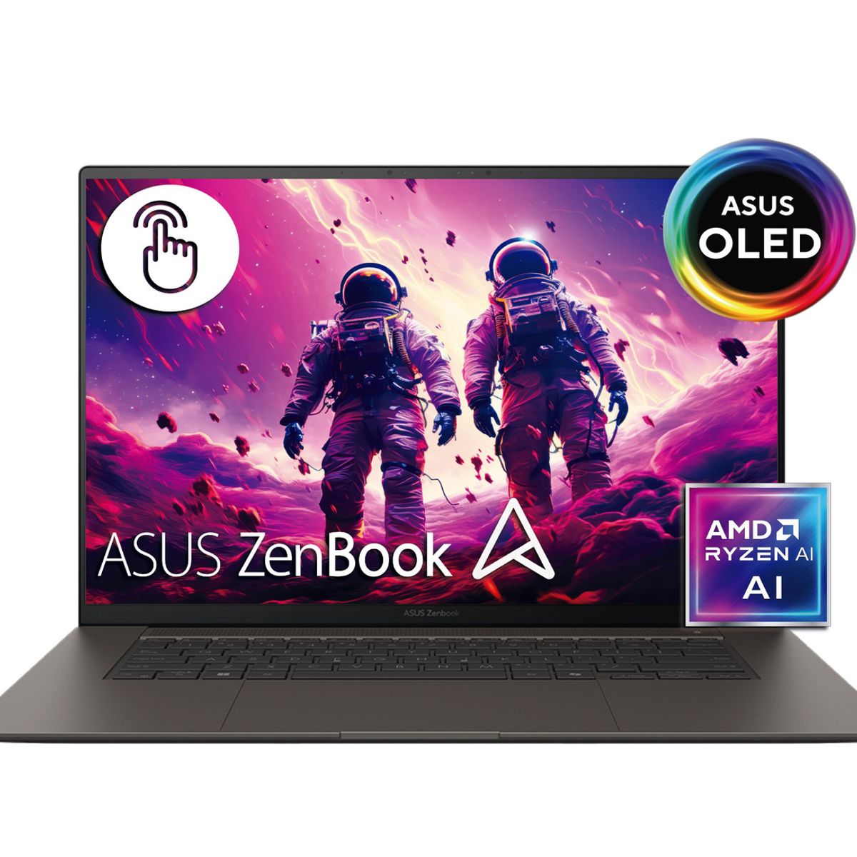 ASUS - ASUS ZENBOOK TÁCTIL AMD RYZEN AI 7 350 NPU 50TOPS 24 GB RAM  1TB SSD 16" OLED