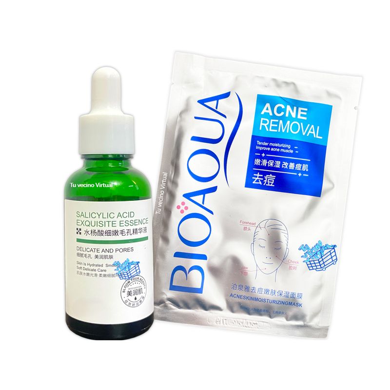 BIOAQUA - Serum Acido Salicilico +Velo antiacne Bioaqua