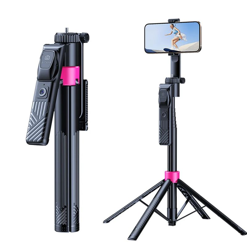 GENERICO - Trípode Ss2 Seguimiento Facial Por Ia 1.65 Mt Selfie Stick