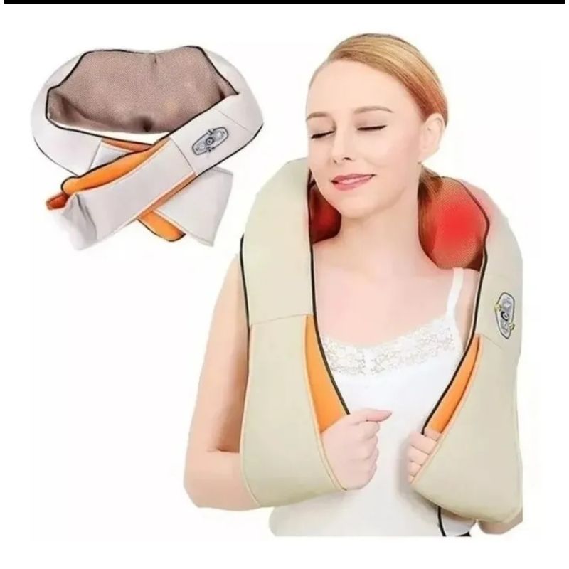 GENERICO - Masajeador Cervical Electrico Espalda Cuello Vibracion
