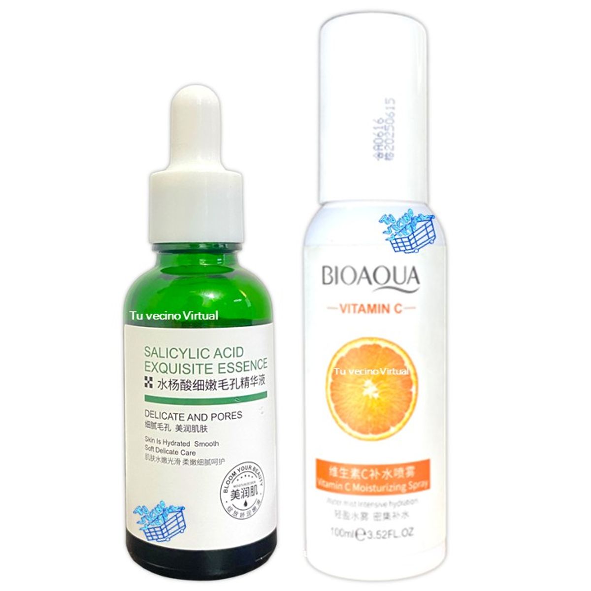 BIOAQUA - Serum Acido Salicilico + Tonico Facial Vitamina C