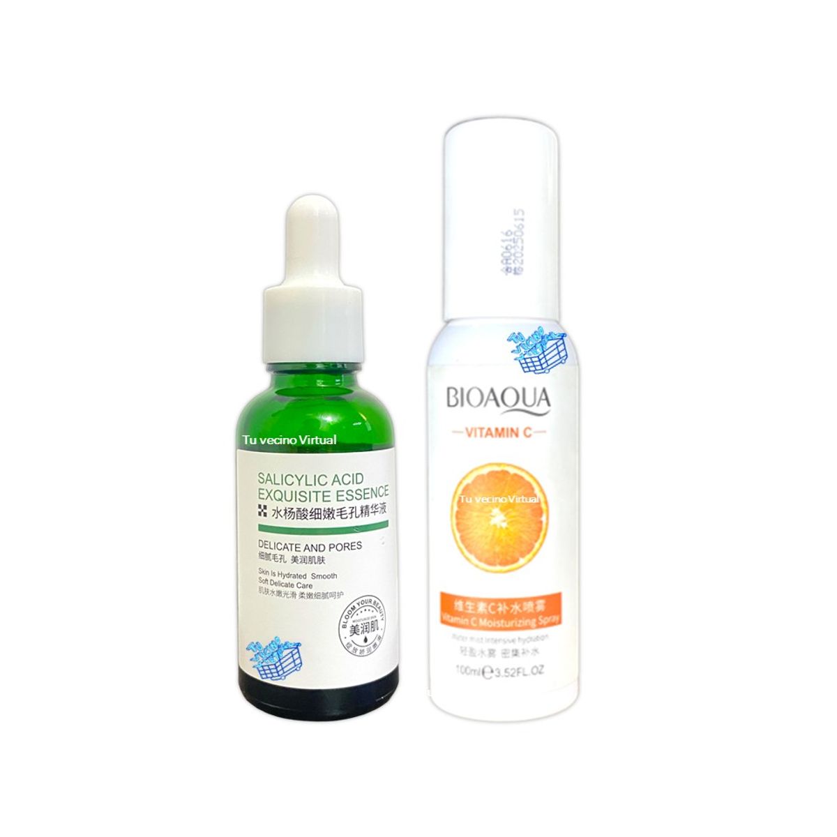 BIOAQUA - Serum Acido Salicilico + Tonico Facial Vitamina C
