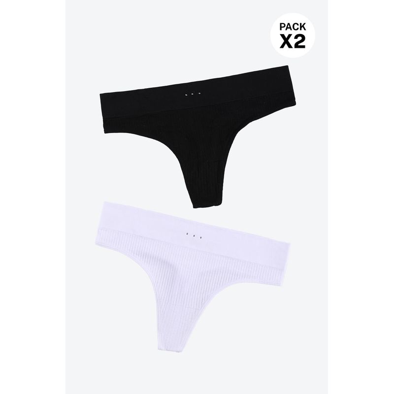 LILI PINK - Brasilera seamless talle alto paquete x2