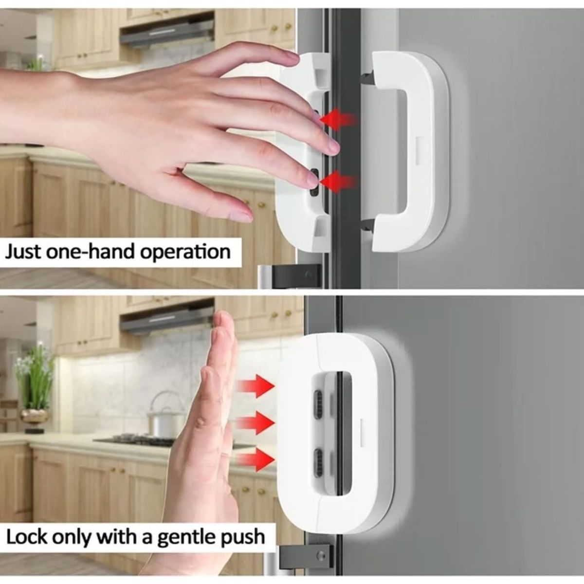 GRUPO B - Cerradura De Puerta Para Nevera