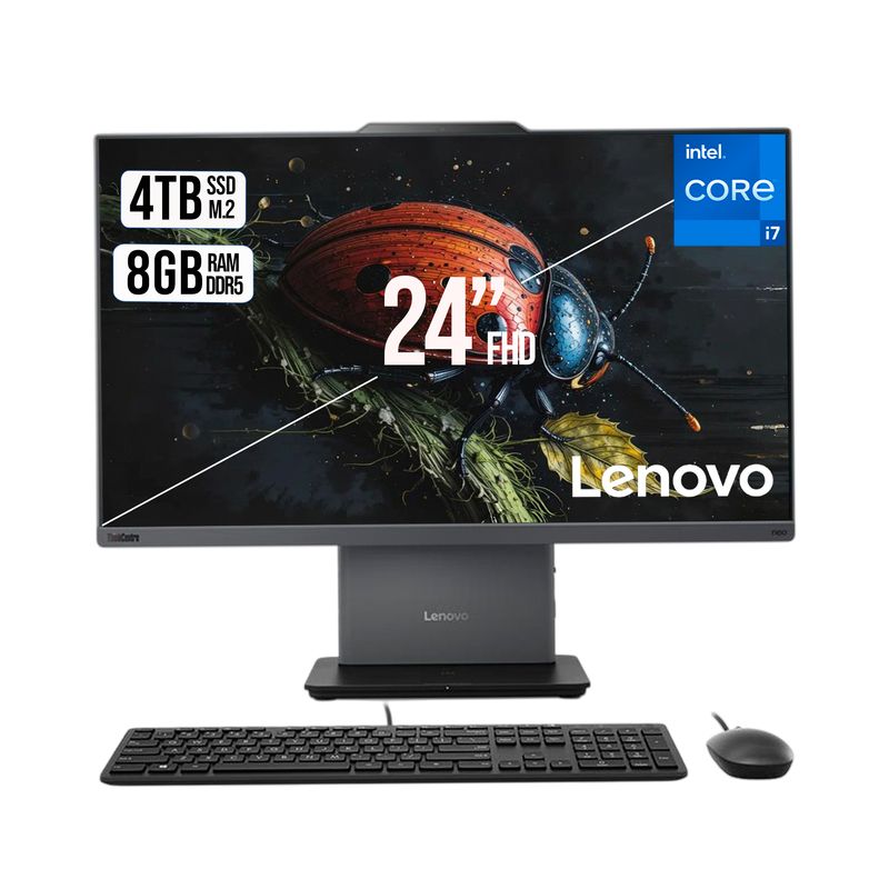 LENOVO - TODO EN UNO LENOVO NEO 50A INTEL CORE I7-13620H SSD 4TB RAM 8GB LED 24 FHD