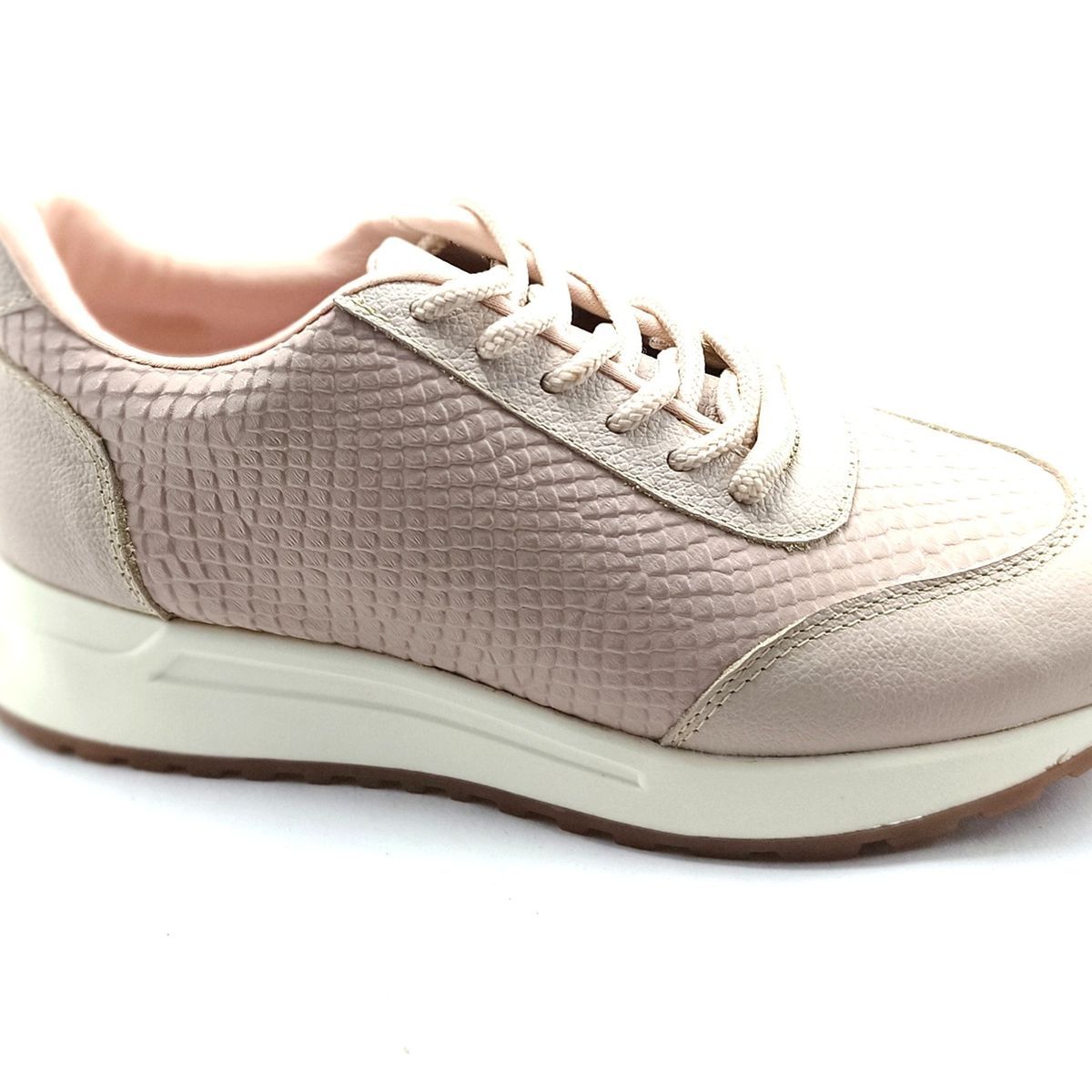 ADRIANA APARICIO - TENIS CASUAL ADRIANA APARICIO CUERO NUDE 8625