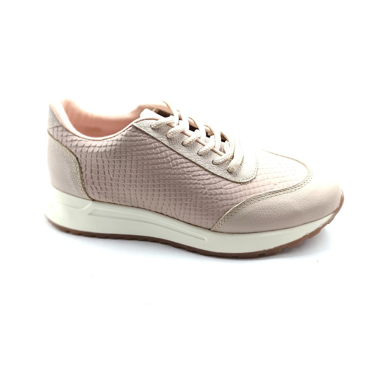 ADRIANA APARICIO - TENIS CASUAL ADRIANA APARICIO CUERO NUDE 8625