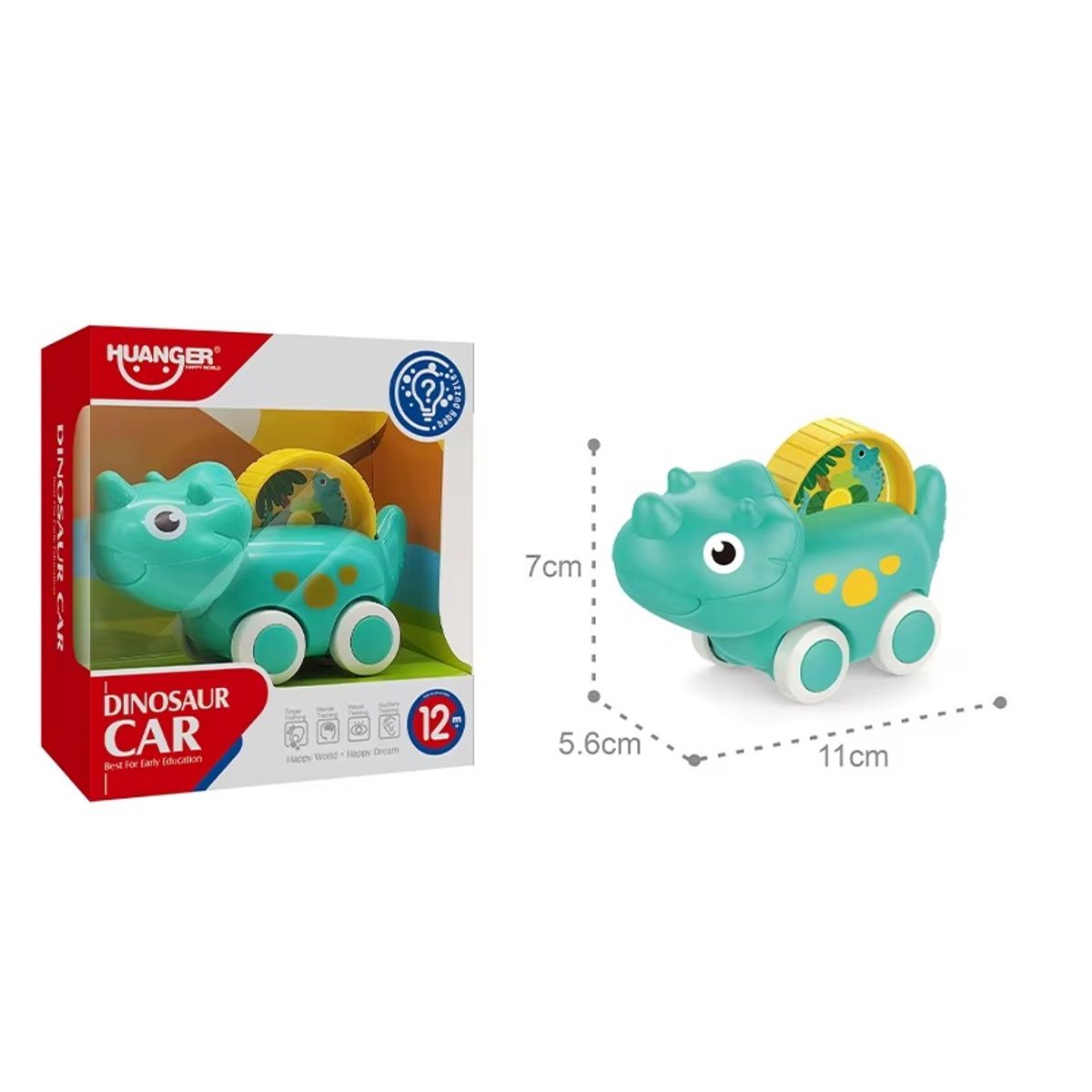 HUANGER - Auto Carro Dinosaurio