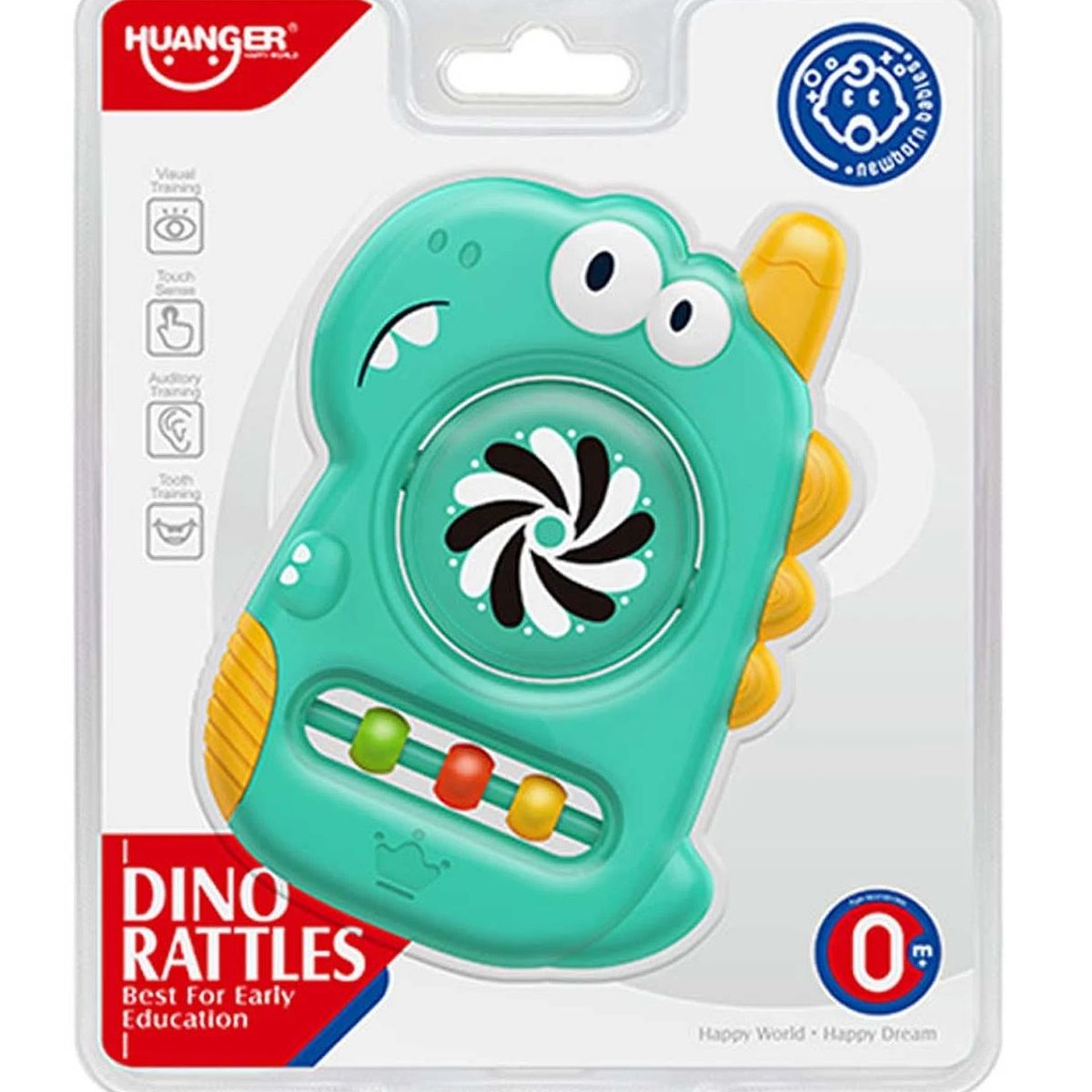 HUANGER - Sonajero Diseño Dinosaurio