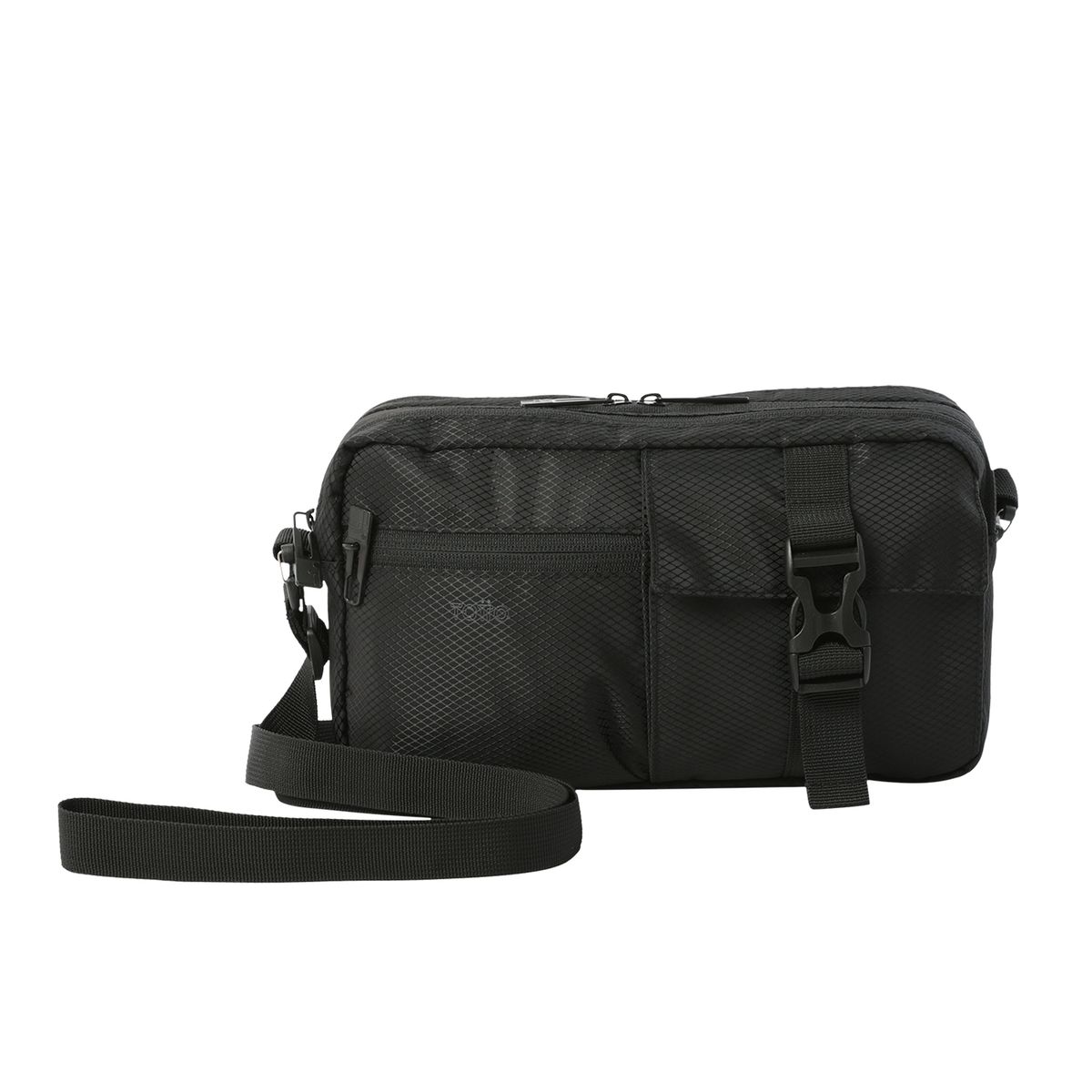 TOTTO - Kit X 2 Bolso para Hombre + Almohada Urban Bird Negro