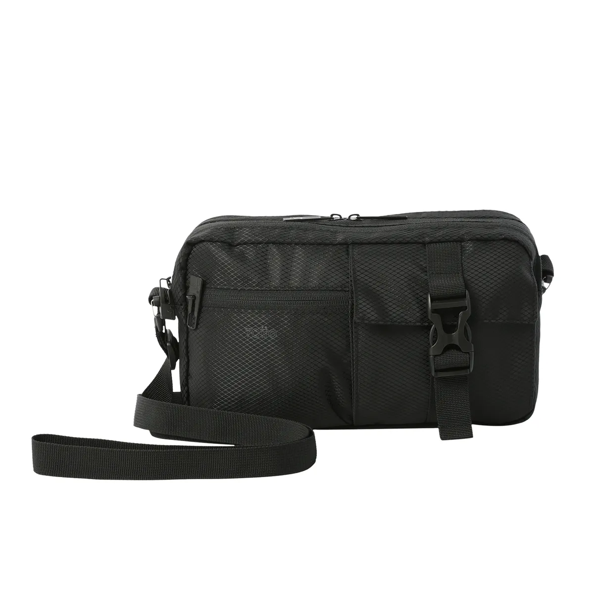 TOTTO - Kit X 2 Bolso para Hombre + Almohada Urban Bird Negro