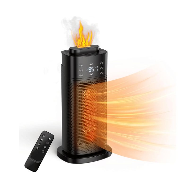 GEF - Calefactor Electrico Ambiente Portatil Calentador Silencioso