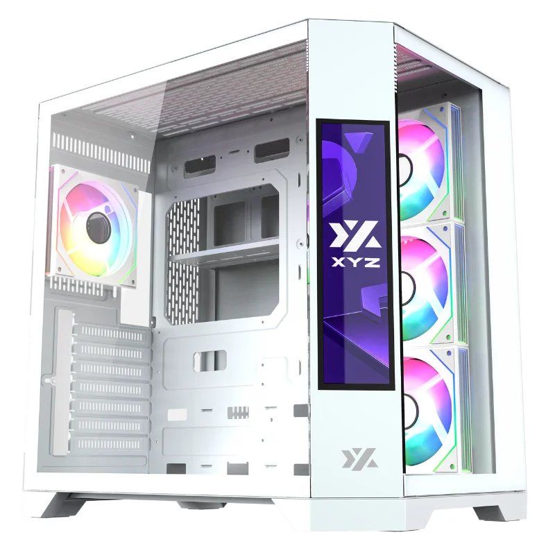 GENERICO - CHASIS XYZ NEUTRON BLANCA 4 FAN 120MM
