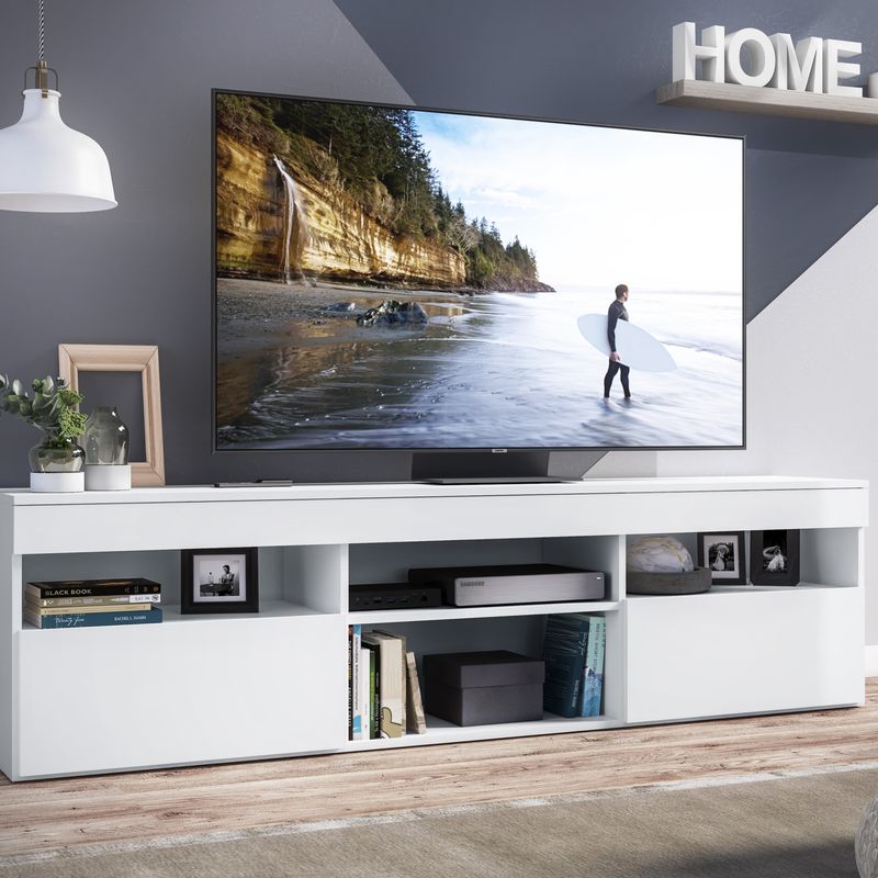 GENERICO - Rack Mesa para TV de 65 Pulgadas Paris Blanco