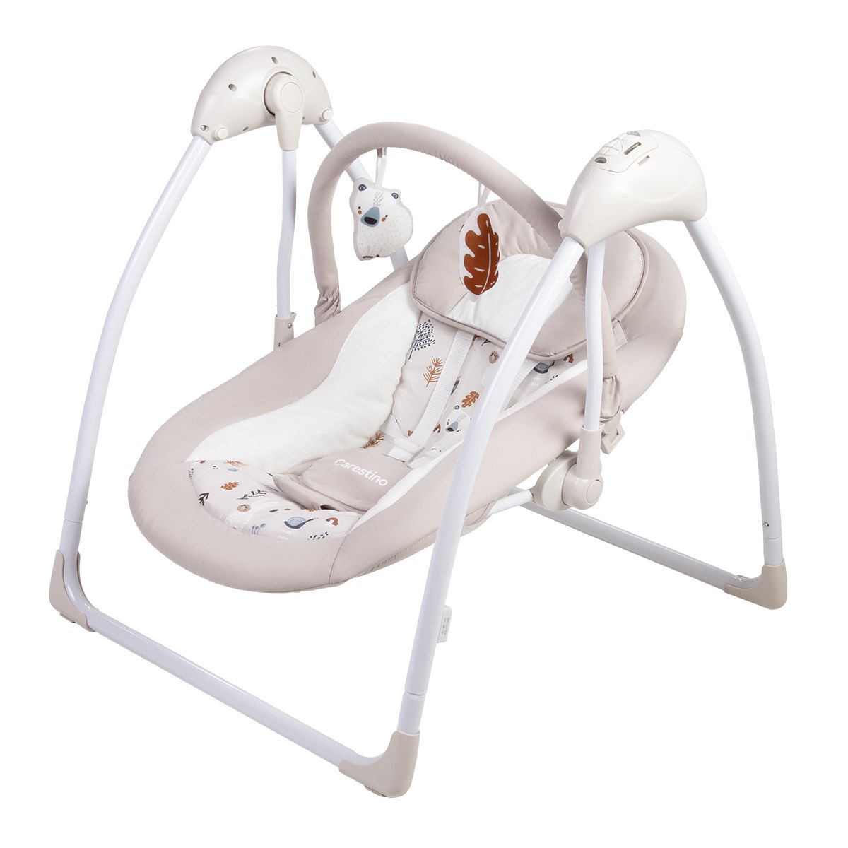 CARESTINO - Mecedora Electrónica Greige