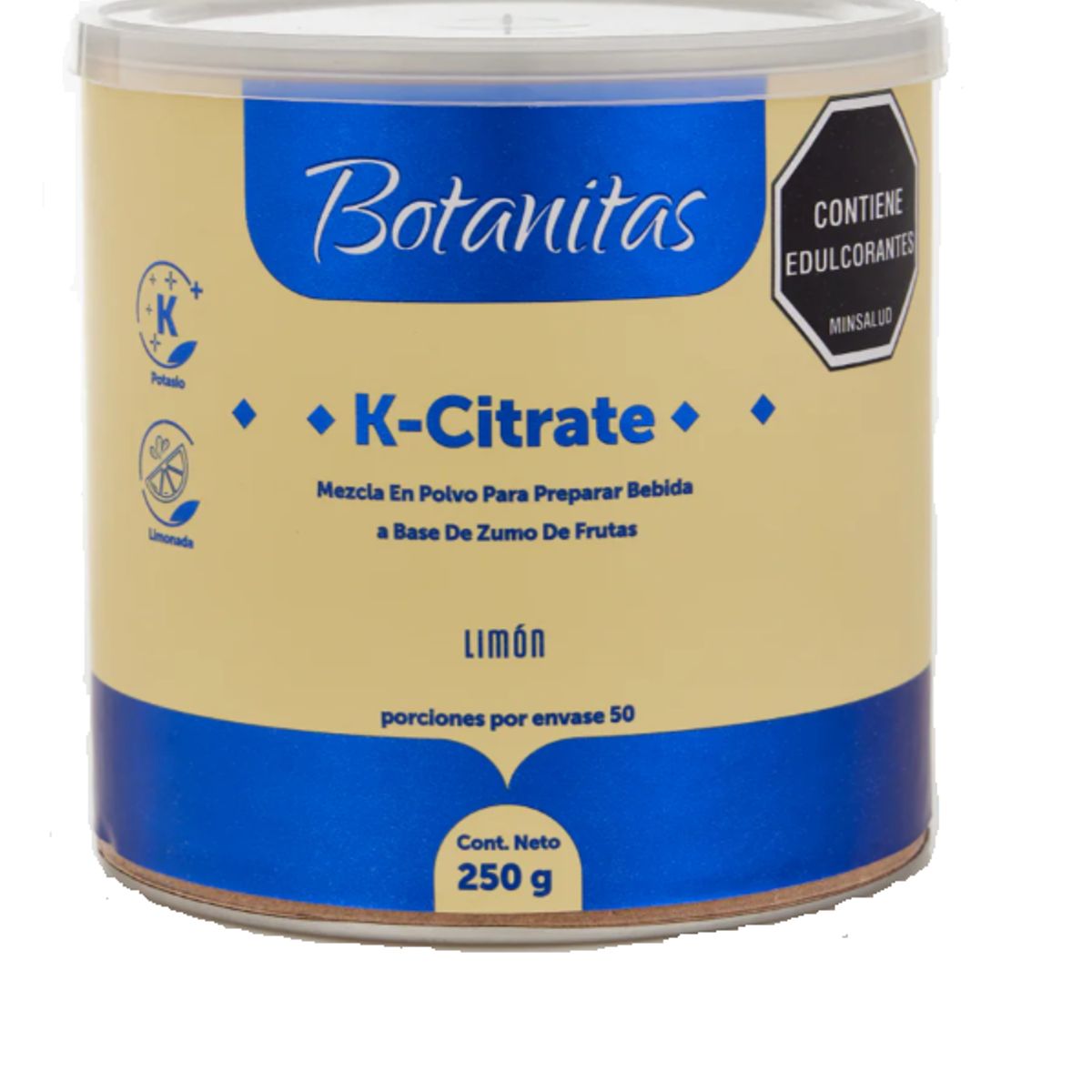 GENERICO - ALIMENTO EN POLVO K-CITRATE BOTANITAS X 250 GR.