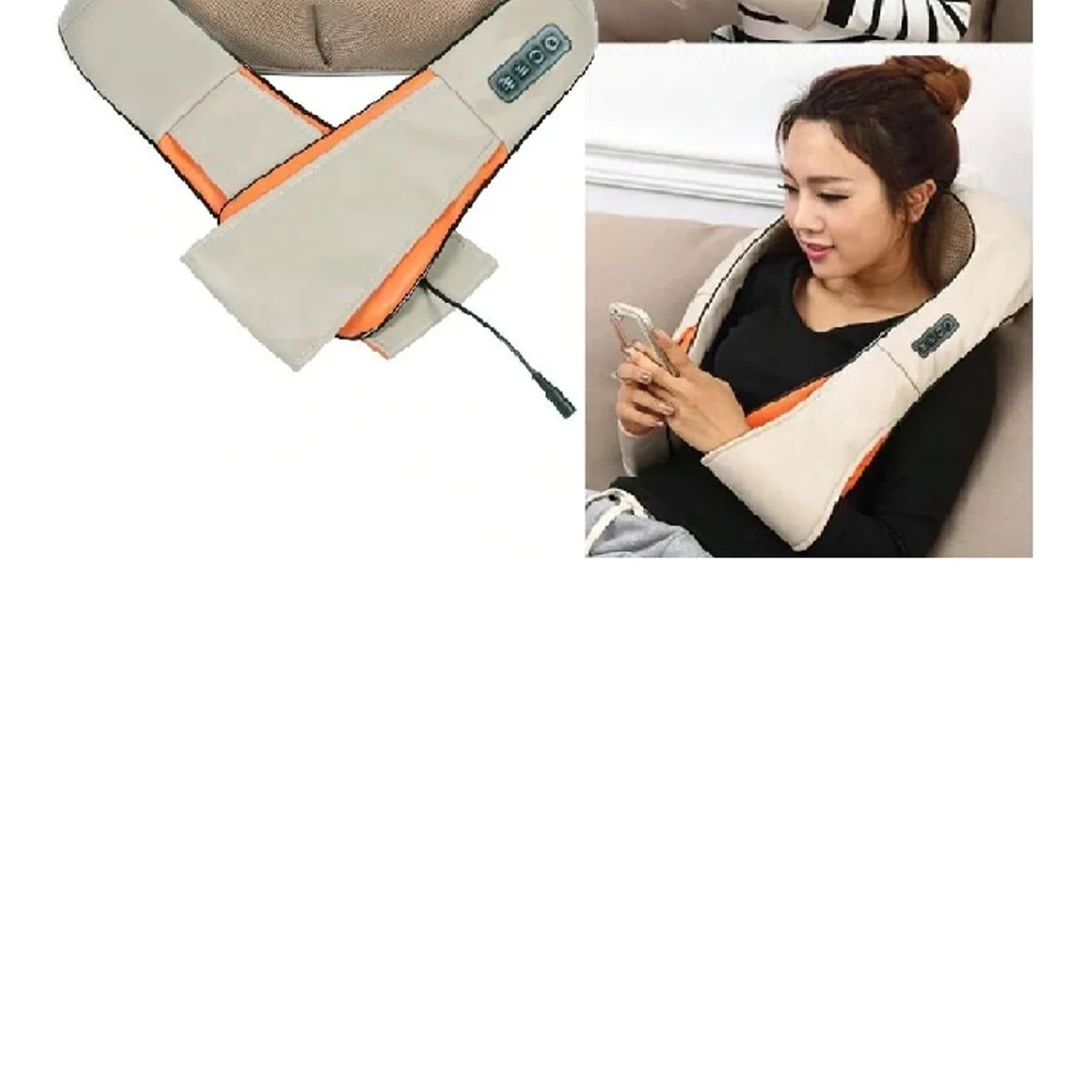 SKY - Masajeador Eléctrico-cervical Cuello Espalda Brazos Infrarro