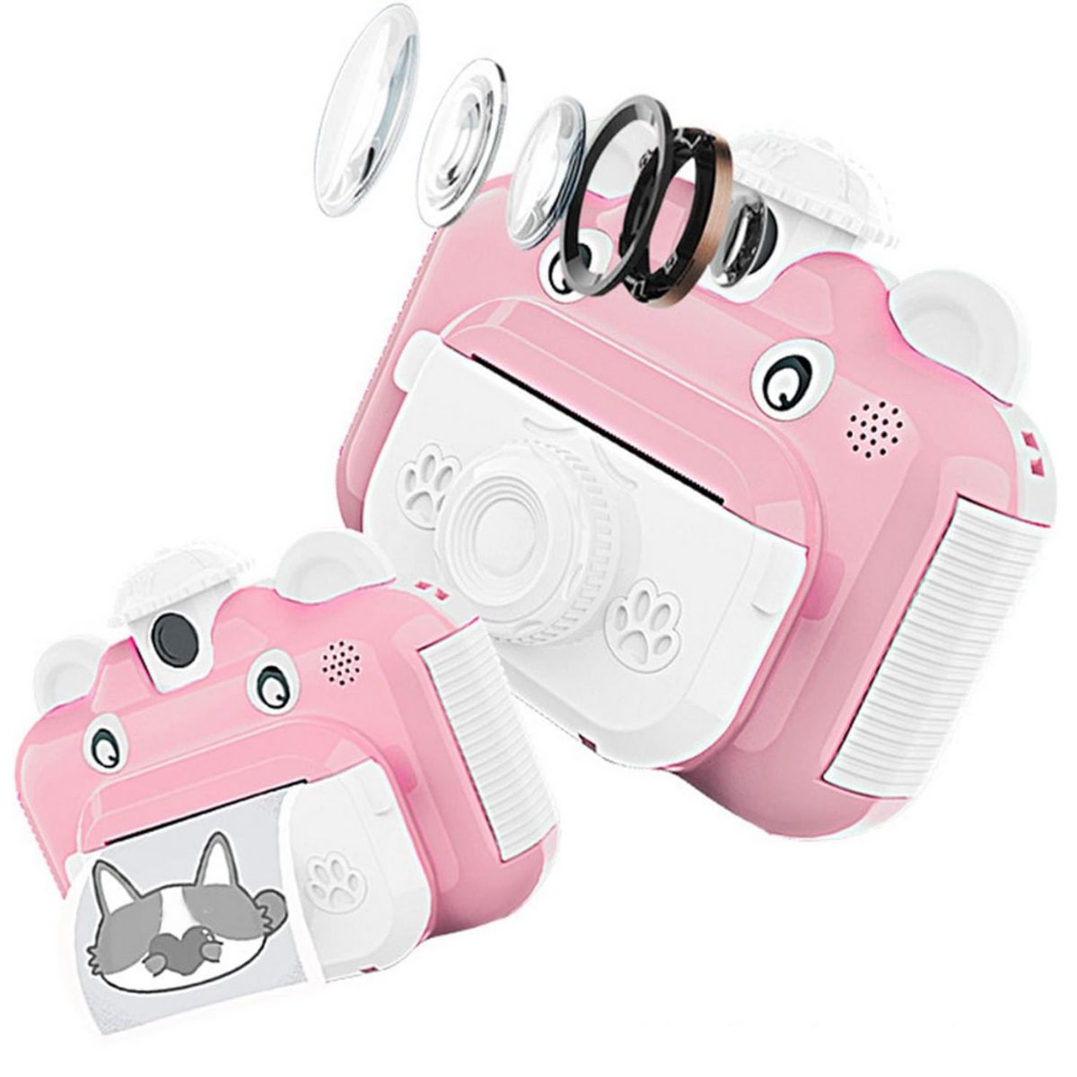 GENERICO - Camara Digital Instantanea Para Niños 12mx Selfie Pantalla