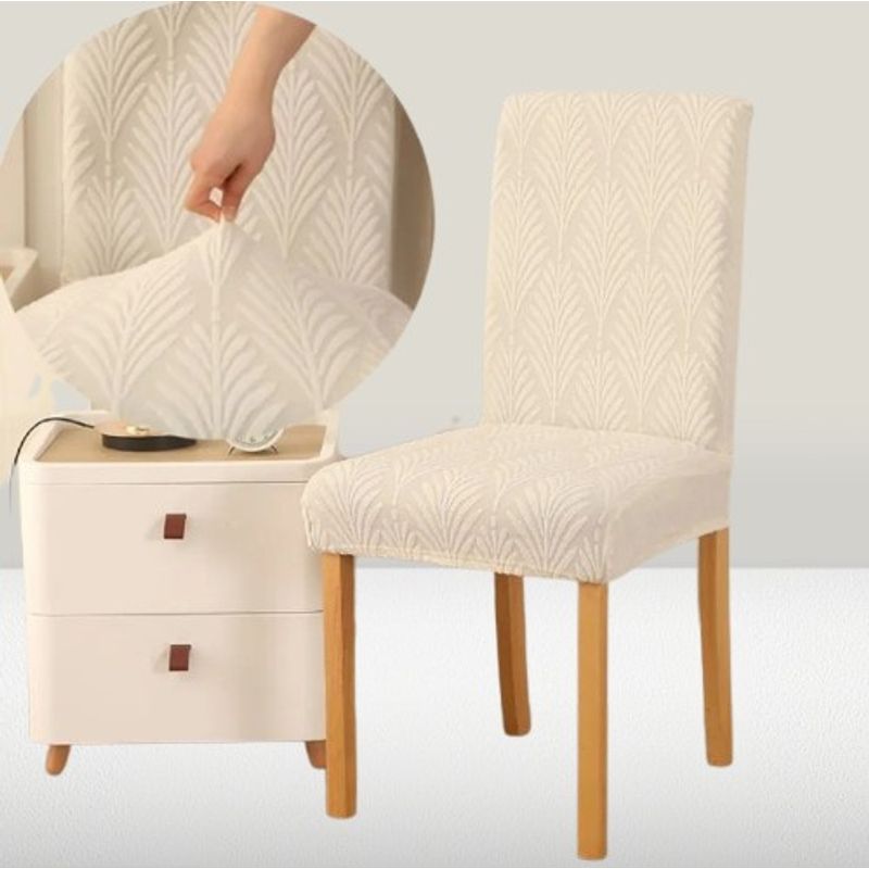 GENERICO - Funda protector para sillas comedor x4 Textura