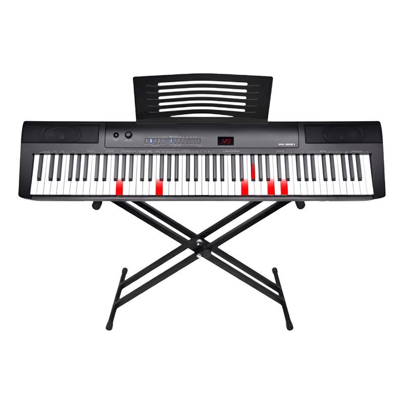 MK - Piano Teclado Organeta MK-8863 61 Teclas con Pedal Incluido