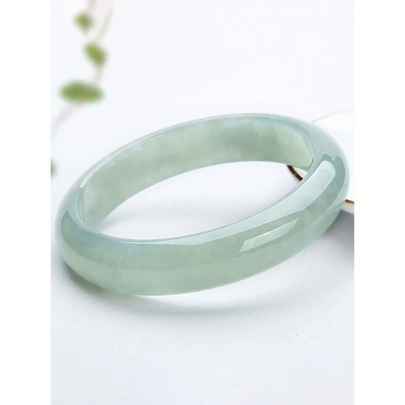 GENERICO - Pulsera De Jade Verde Esmeralda