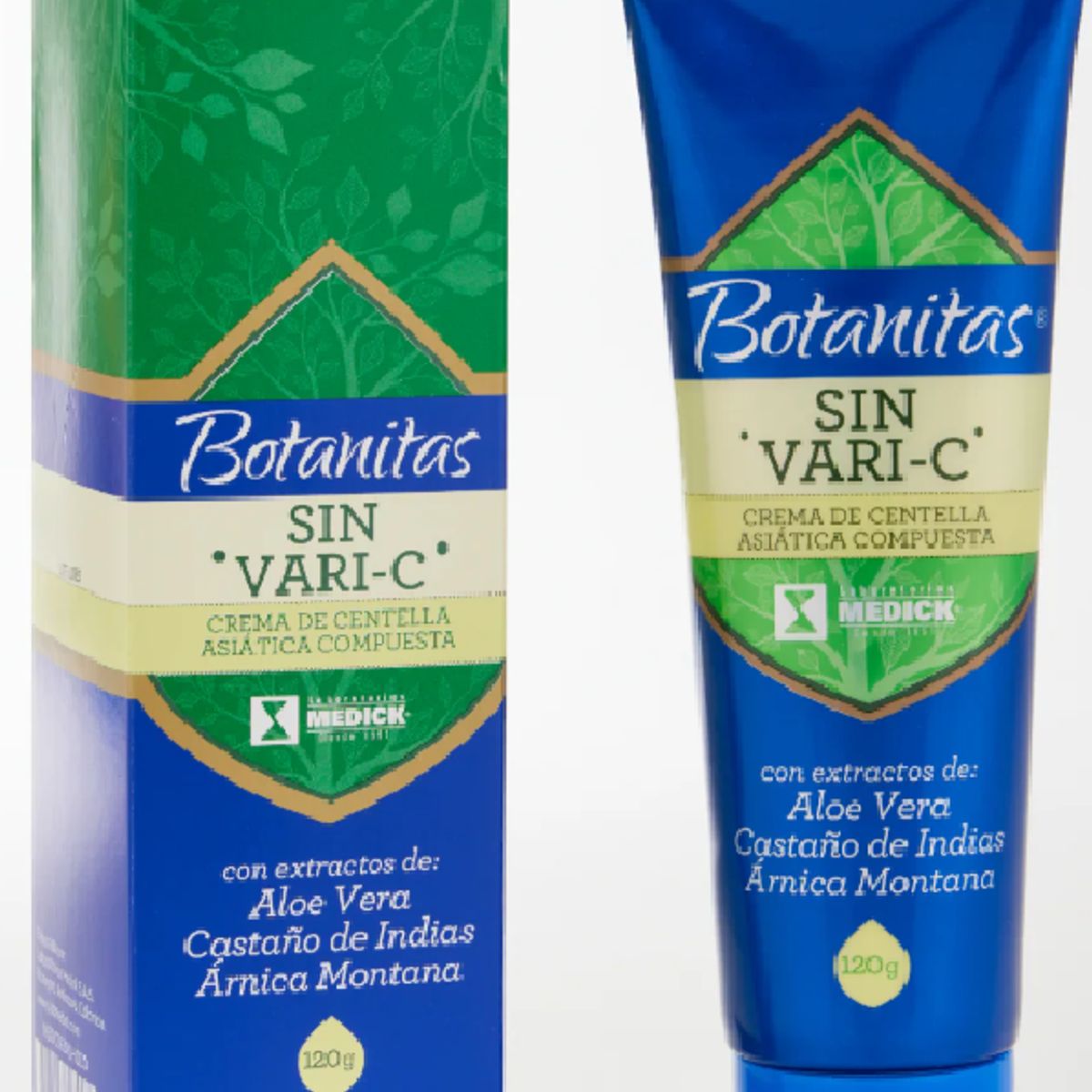 GENERICO - CREMA DE CENTELLA ASIATICA COMPUESTA X 120 GR.