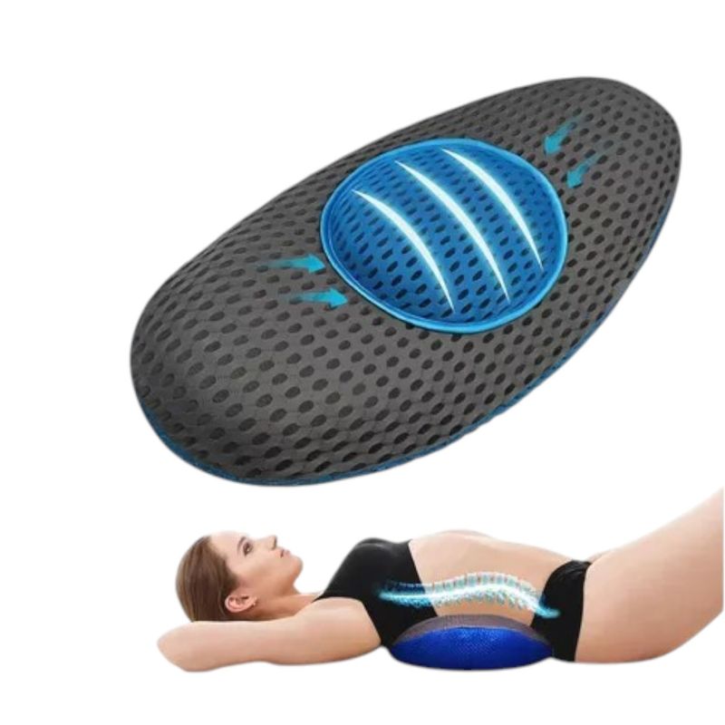 GENERICO - Cojin Ortopedico Lumbar Corrige Tu Columna Elimina Tension