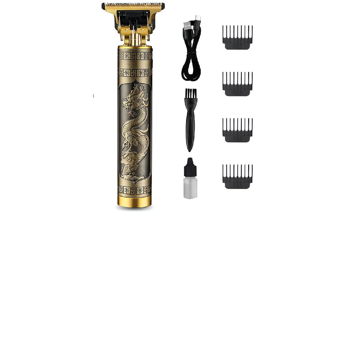 SKY - Maquina De Cortar Pelo Vintage Suono Patillera Snpe-1203 Color Dorado