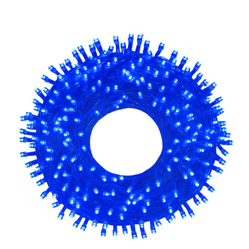 MULTIPLACE COLOMBIA - LUCES DE NAVIDAD LLUVIA USO EXTERIOR 6X3m 600 LED AZUL