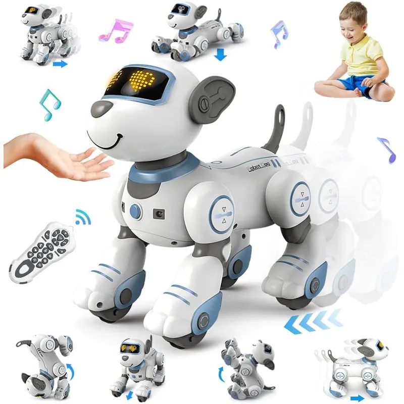 MULTIPLACE COLOMBIA - Perro robot para niños interactivo control remoto importado
