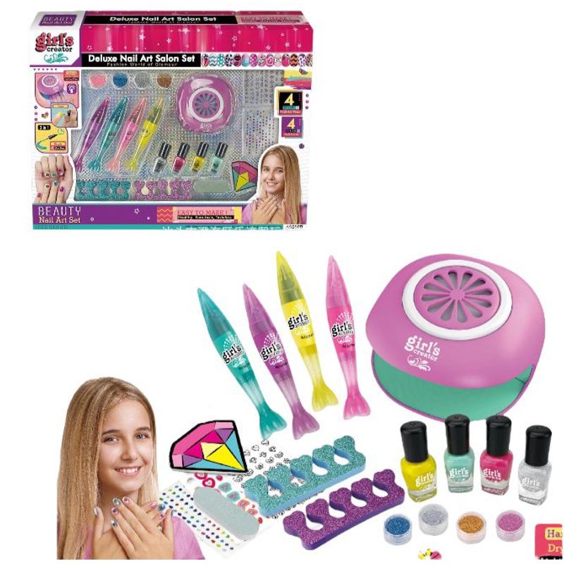MULTIPLACE COLOMBIA - Set para Uñas Niñas en kit  Accesorios Manicure Esmaltes
