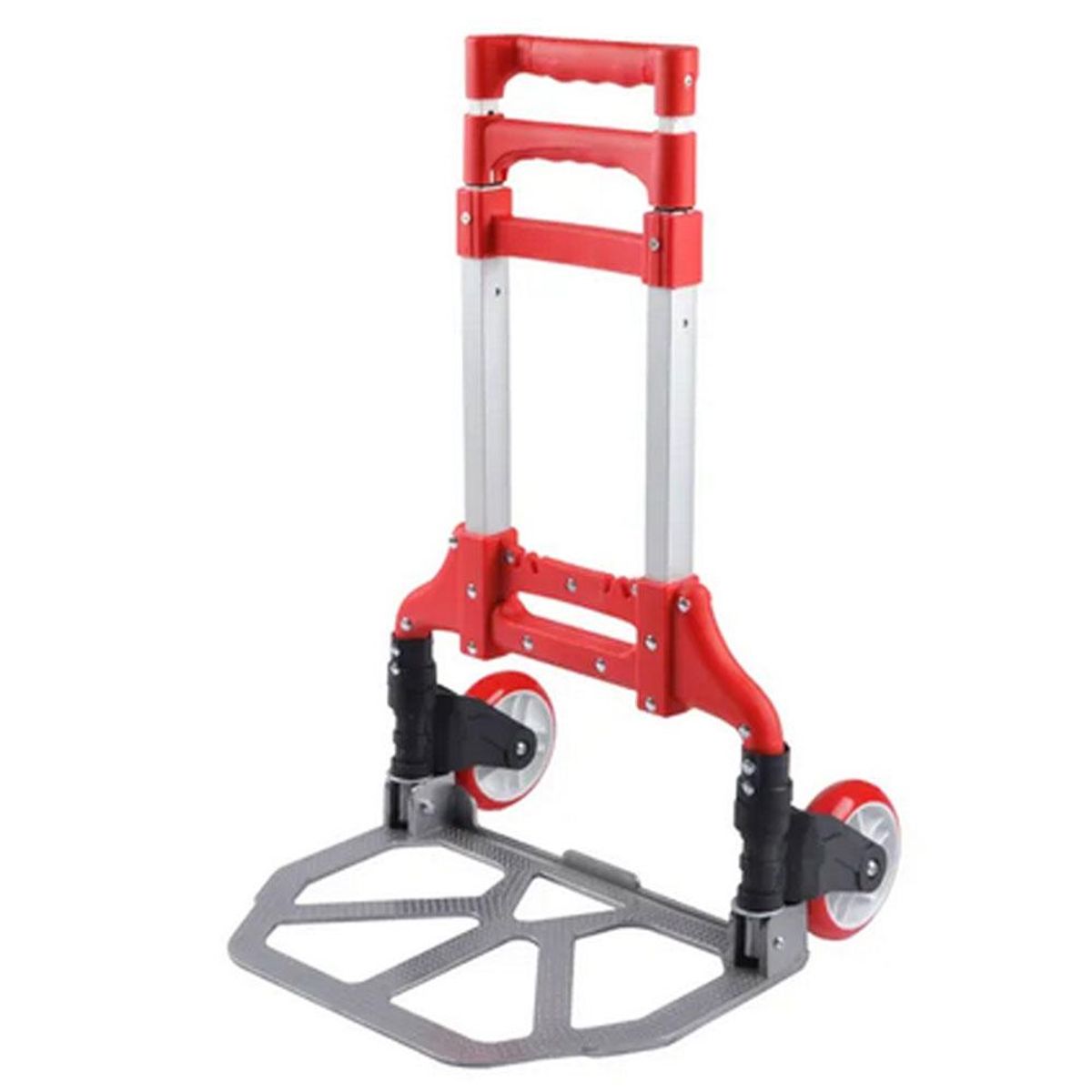 CLEAR - Carretilla Carro Plegable Resistente 75Kg