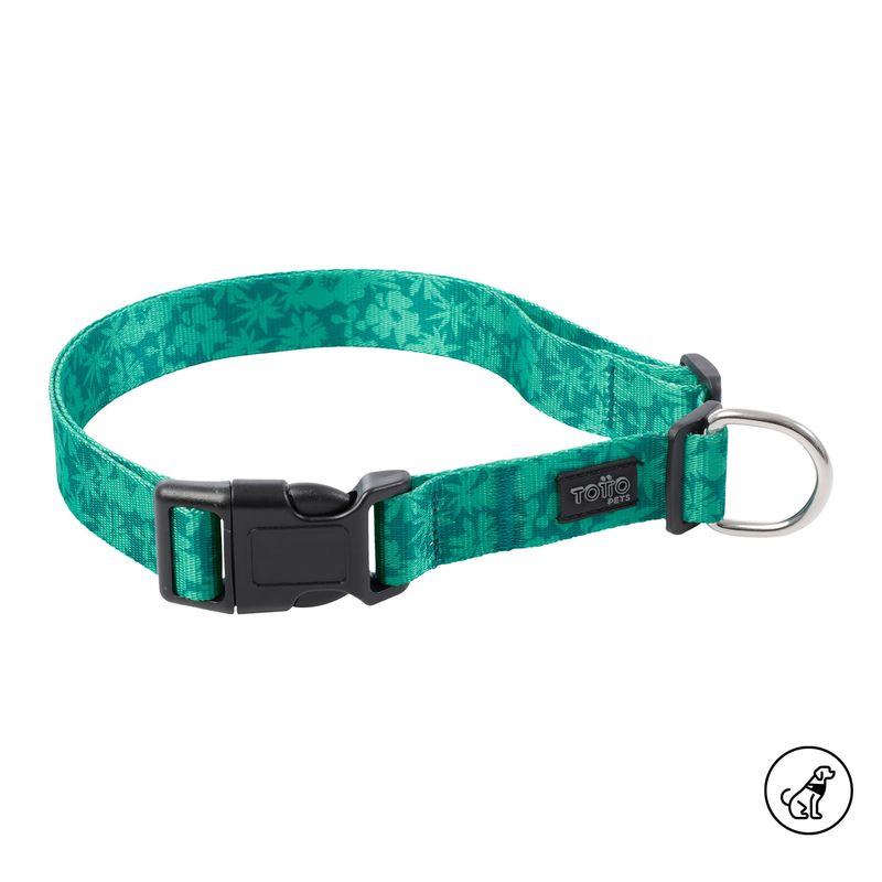 TOTTO - Collar Ajustable Para Mascota Mkp Totto Mylu Verde XL