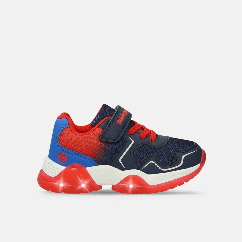 BUBBLE GUMMERS - Tenis Infantil Para Niño Bubblegummers Azul Seth