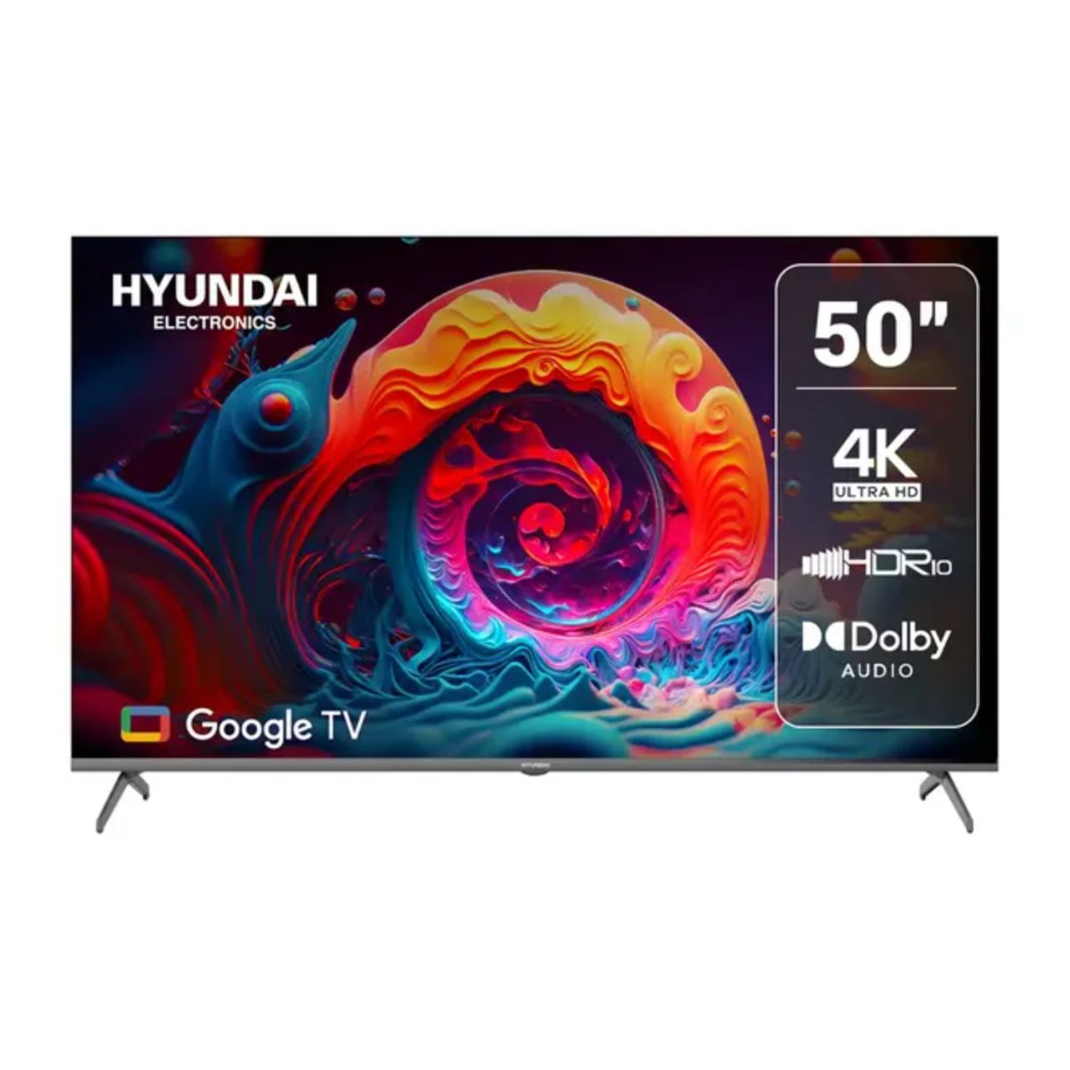 HYUNDAI - Televisor Hyundai 50"  4K Ultra UHD LED Smart Google TV HYLED5024G