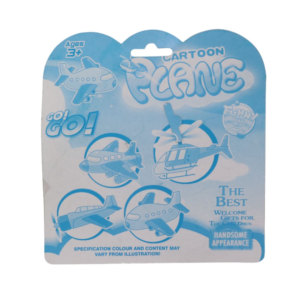 JUGUETELANDIA - Avion Mini Pull Line Blister