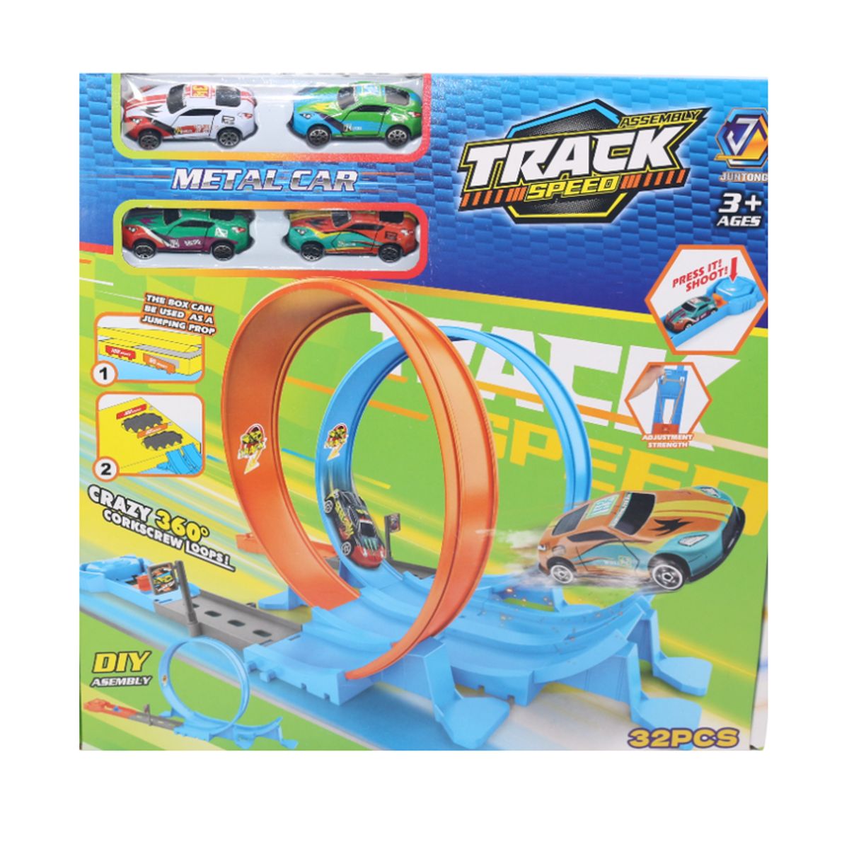 JUGUETELANDIA - Pista Manual Track Caja