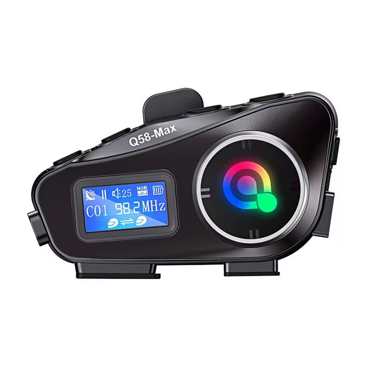 GENERICO - Intercomunicador Bluetooth Q58-max Para Casco De Motocicleta