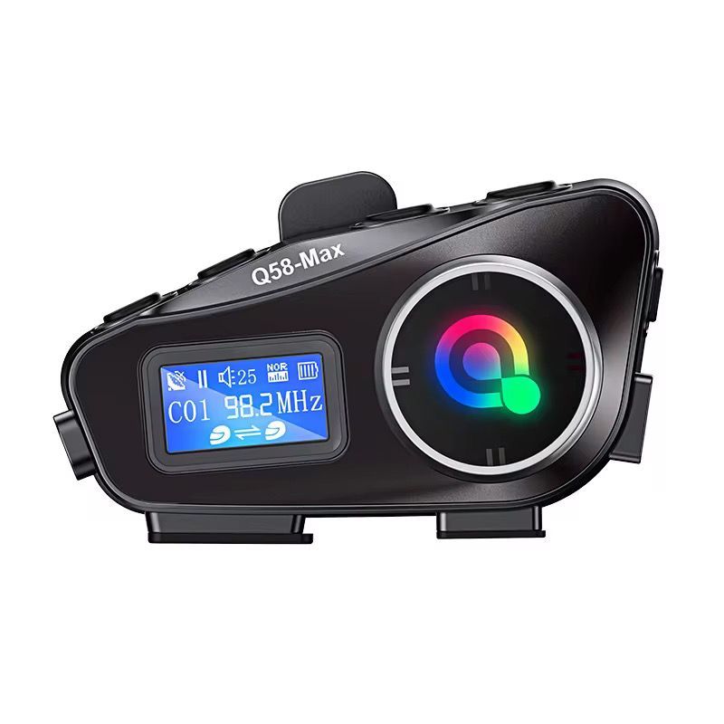 GENERICO - Intercomunicador Bluetooth Q58-max Para Casco De Motocicleta