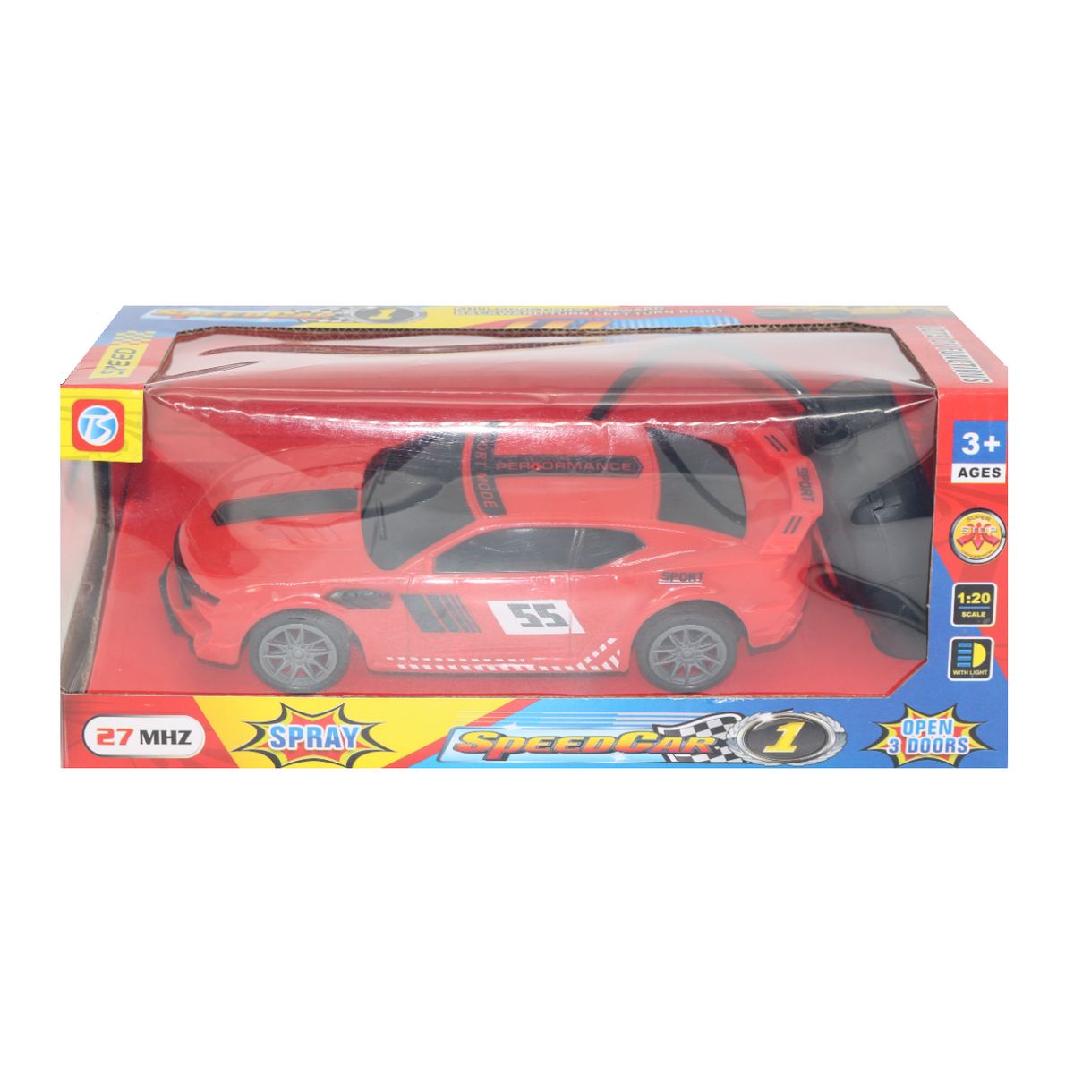 JUGUETELANDIA - Carro Speedcar RC Pilas Caja