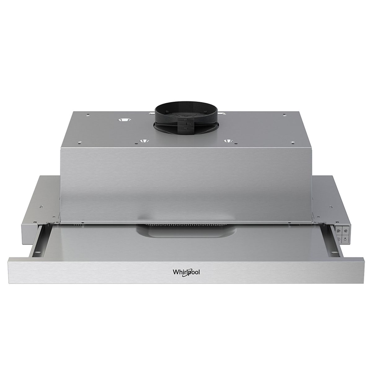 WHIRLPOOL - Campana Telescópica de 23” Gris