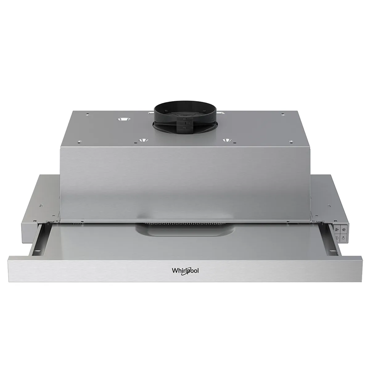 WHIRLPOOL - Campana Telescópica de 23” Gris