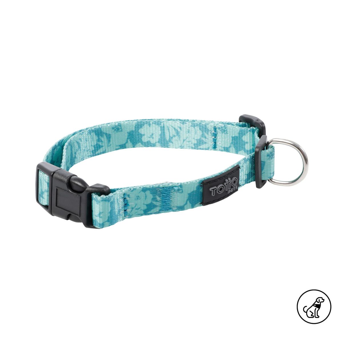 TOTTO - Collar Ajustable Para Mascota Verde XS Totto Mylu